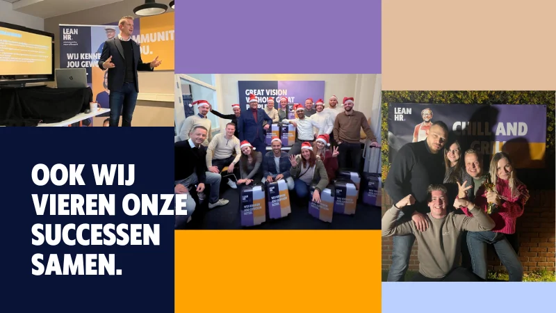 Successen samen vieren bij LEAN HR